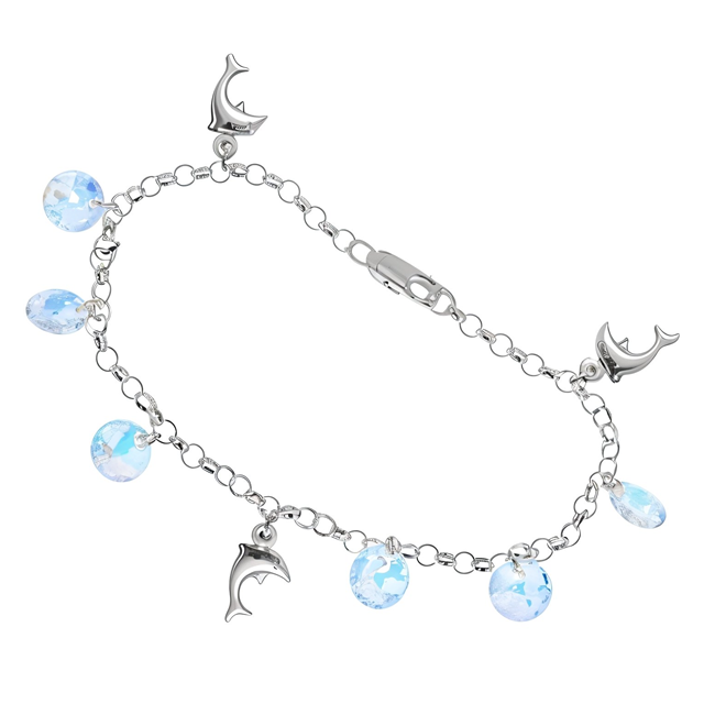 Bratara Aurora Boreala - Cristale Swarovski