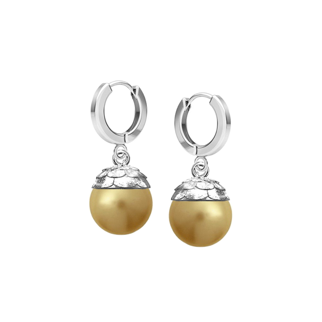 Cercei Jodie - Perle Vintage Gold