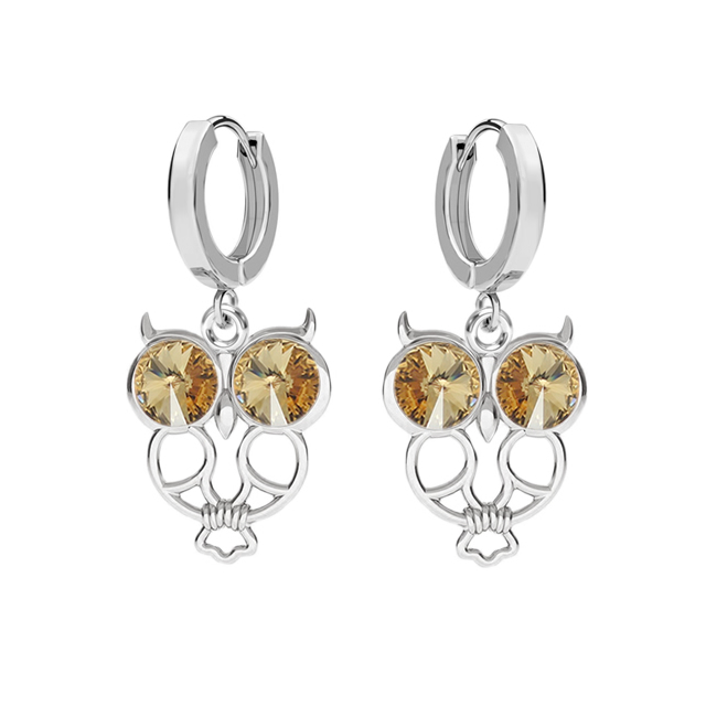 Cercei Bufnite - Light Colorado Topaz