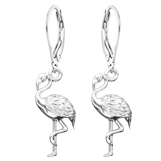 Cercei Pasari Flamingo 3D