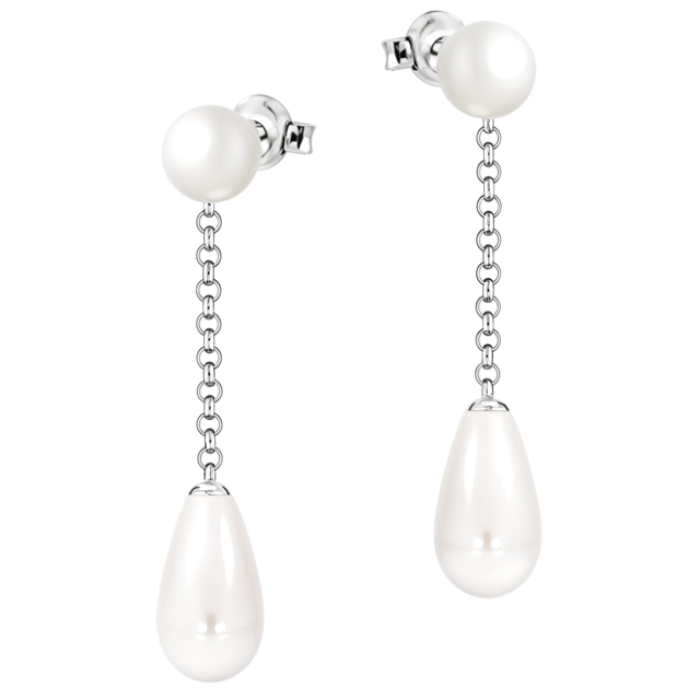 Cercei Drops  - Perle Swarovski