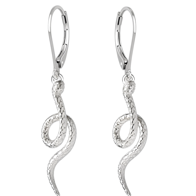 Cercei Silver Snakes