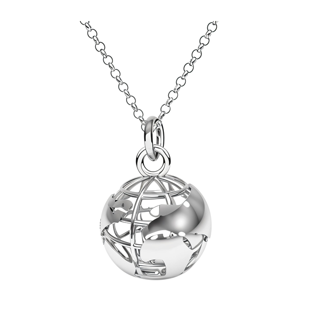 Colier Silver Earth