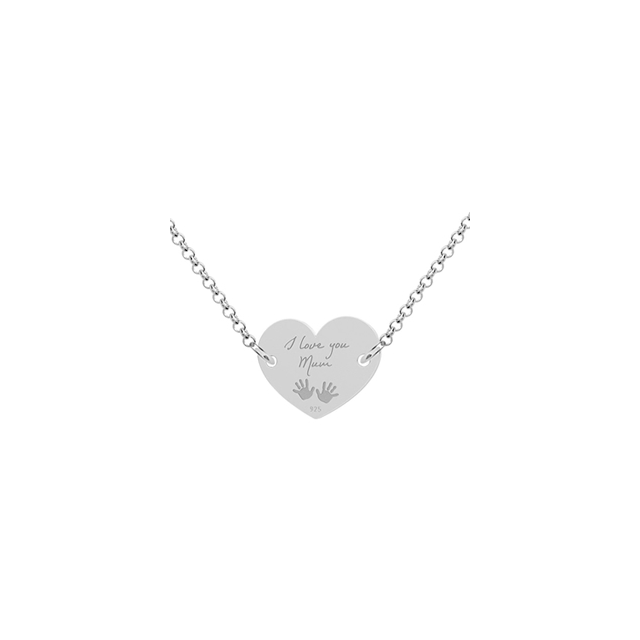 Colier Inimioara ''I love you Mum''