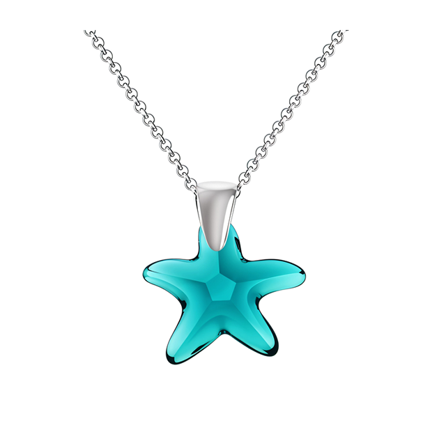 Colier Stea de Mare Indicolite