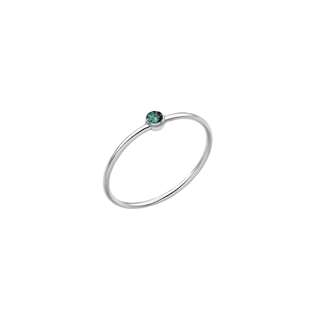 Inel Light - Cristal Zirconiu Emerald