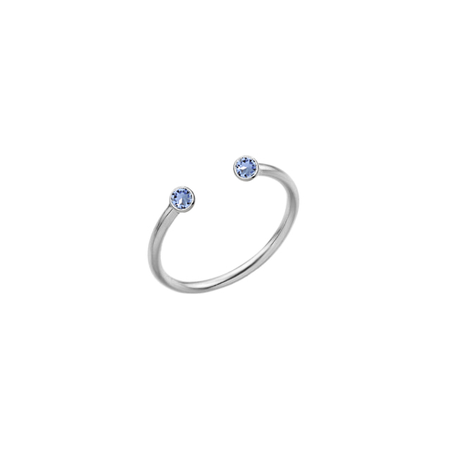 Inel Light Duo - Cristale Sapphire