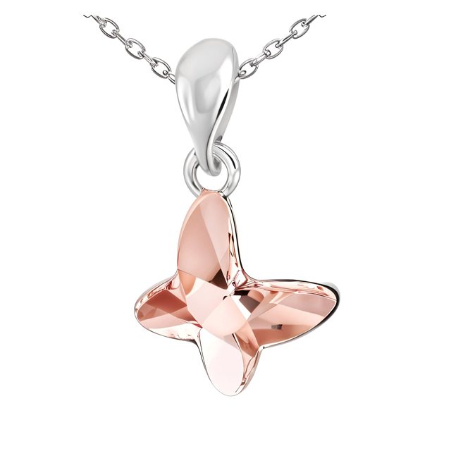 Pandantiv Fluturas Light Silk - Cristal Swarovski