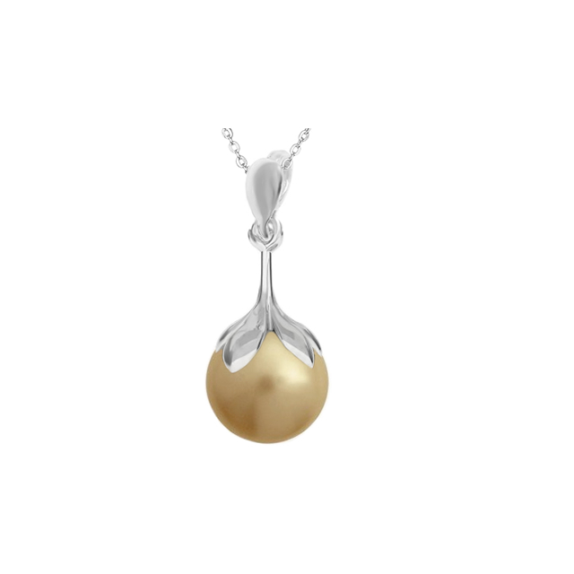 Pandantiv Vintage Gold - Perla Swarovski