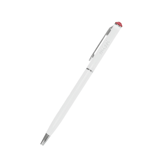 Pix metalic Missi White - Cristal Indian Pink