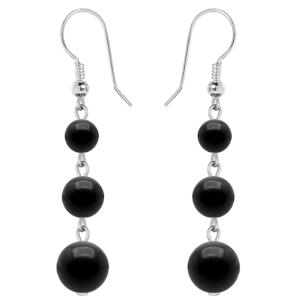 Cercei Daxia - Perle Mystic Black