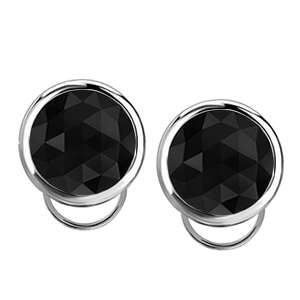 Cercei Rose Cut Clips - Cristale Swarovski