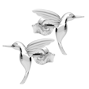 Cercei Colibri Silver 3D