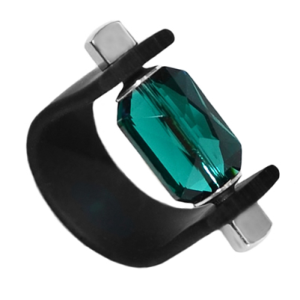 Inel Missi Concept Emerald Cut - Cristal Swarovski
