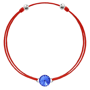 Bratara &#039;&#039;Make a Wish&#039;&#039; - Sapphire Blue 8 mm