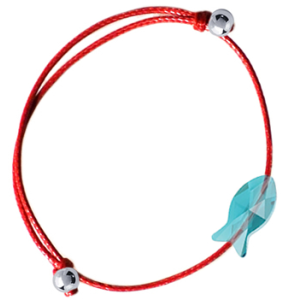 Bratara Make a Wish - Cristal Swarovski Pestisor turcoaz