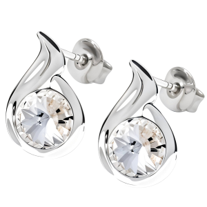 Cercei Meda - Cristale Swarovski Rivoli 