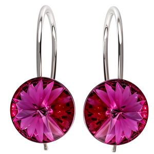 Cercei Rivoli Fucsia