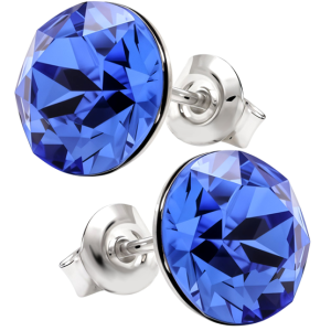 Cercei Xirius Sapphire - Cristale Swarovski 10 mm