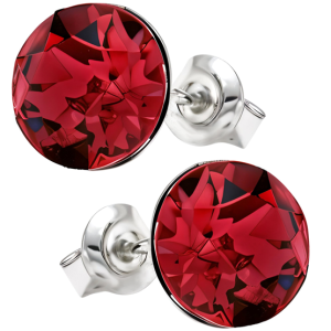 Cercei Xirius Scarlet - Cristale Swarovski 10 mm