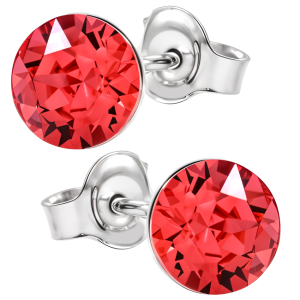 Cercei Cristale Swarovski Xirius Padparadscha 7 mm