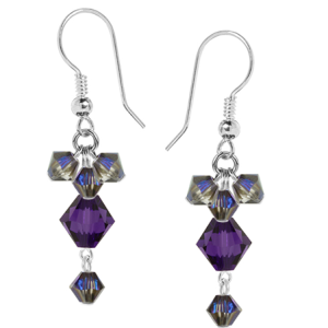 Cercei Avienda - Cristale Swarovski Xilion