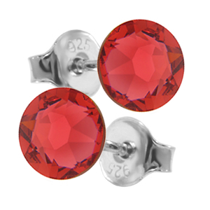 Cercei Calima - Cristale Swarovski Indian Pink