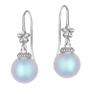 Cercei Tropea - Perle Iridescent Light Blue