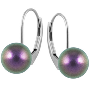 Cercei Becca - Perle Swarovski Iridescent Purple 