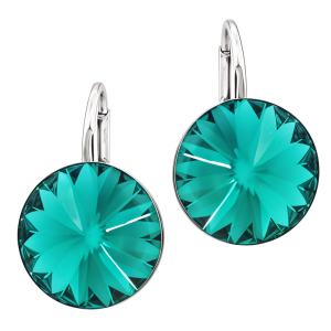 Cercei Adama - Cristale PRECIOSA Rivoli Zircon Blue