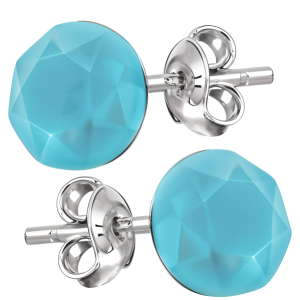 Cercei Xirius Turquoise - Cristale Swarovski