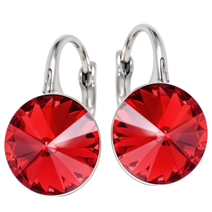Cercei Rozelia - Cristale Swarovski Rivoli Light Siam