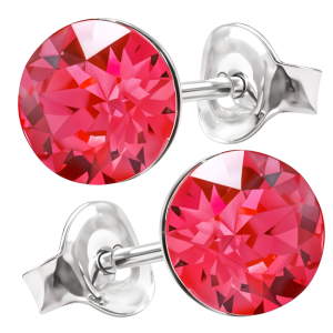 Cercei Xirius Indian Pink - Cristale Swarovski