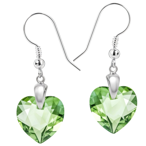 Cercei Cuore - Inimioare Peridot