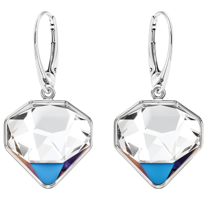 Cercei Diamante - Cristale Swarovski Bermuda Blue Designer Edition: Chris Bangle