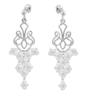 Cercei Damia - Cristale Swarovski