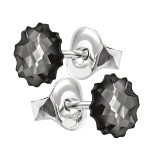 Cercei Silver Night Jellyfish - Cristale Swarovski Designer Edition Céline Cousteau