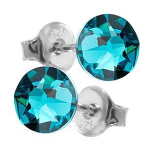 Cercei Calima - Cristale Blue Zircon