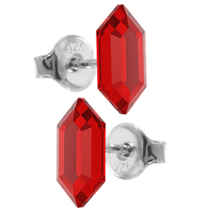 Cercei Hexagon - Cristale Light Siam
