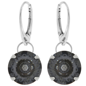 Cercei Vision Round - Cristale Swarovski