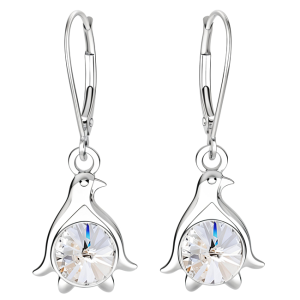 Cercei Pinguini - Cristale Swarovski Rivoli