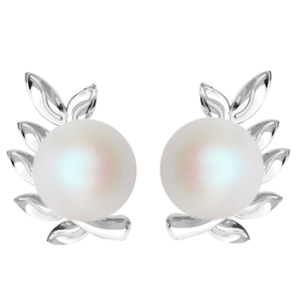 Cercei Olena - Perle Pearlescent White