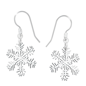 Cercei Silver Snowflakes