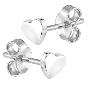 Cercei Silver Hearts