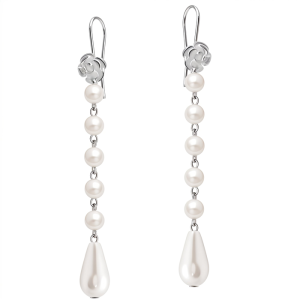 Cercei White Roses - Perle PRECIOSA
