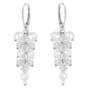Cercei Aria - Perle &amp; Cristale Swarovski