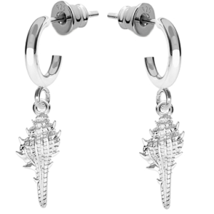 Cercei Silver SeaSnail 3D