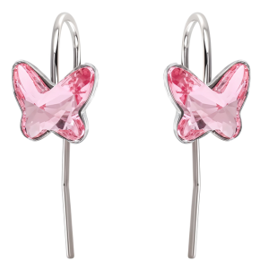 Cercei Light Rose Cristale Swarovski Fluturasi 