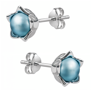 Cercei Flowers - Pearlescent Blue