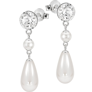 Cercei Divia - Cristale &amp; Perle Swarovski